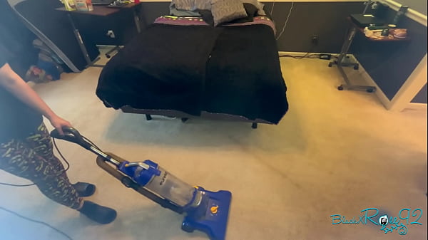 Vacuuming My Bedroom Milf Housewife Housecleaning thumbnail