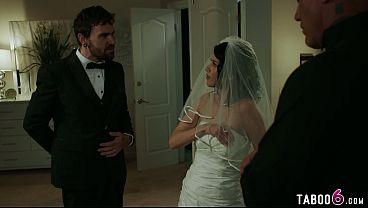 This family ritual was strange to say the least for this fresh latina bride