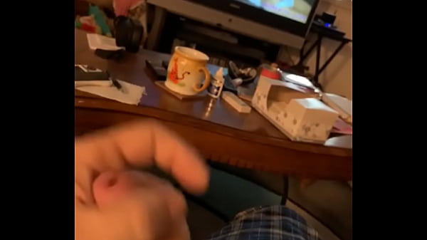 Stroking my cock