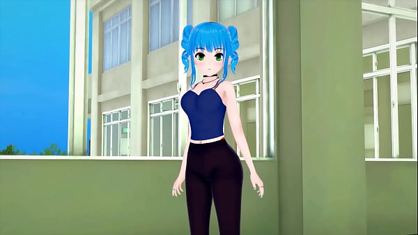Hot Blue Haired Anime Girl Takes Huge Dick - Hentai Anime thumbnail