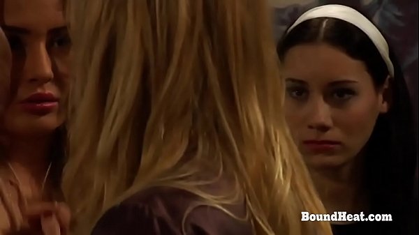 Teen Slave Tries Her New Strap-on Vibrator thumbnail