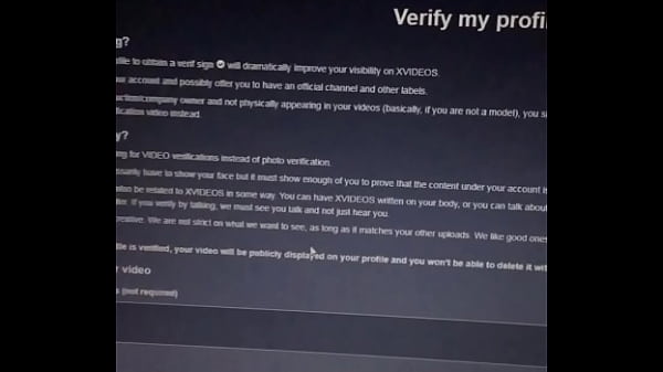 Verification video