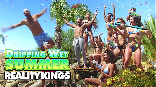 It's The Last Day In The Project DTF House & All The Stars Have The Biggest Orgy By The Pool - REALITY KINGS