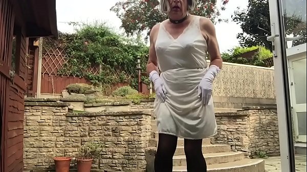 Slip , Legs & Heels In Garden. thumbnail