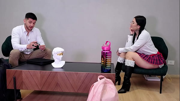 Nonton Student Flirts With Your Teacher To Be Able To Have A Good Note thumbnail