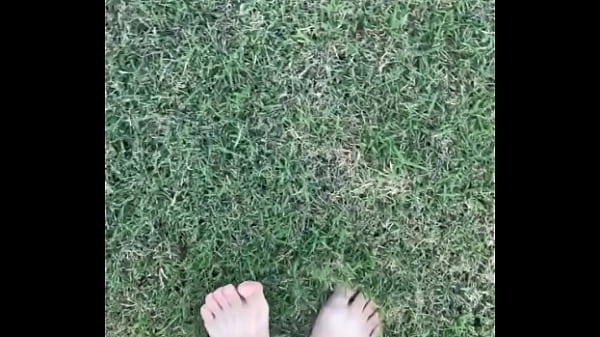 Feet On The Grass With Nails. If You Want More thumbnail