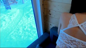Fucked My Boyfriend s Best Friend Right by the Window He Was Standing Outside