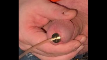 Jayq update first time 15mm inside sounding big blob cbt with heavy in and out also pee with plug and without plug