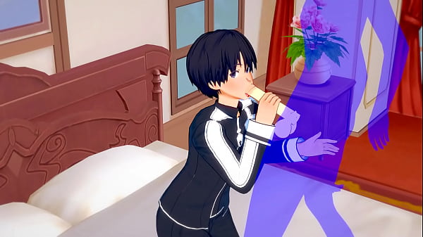 Nonton Art Online Yaoi - Kirito Sucking Dick & Anal Sex With Creampie thumbnail