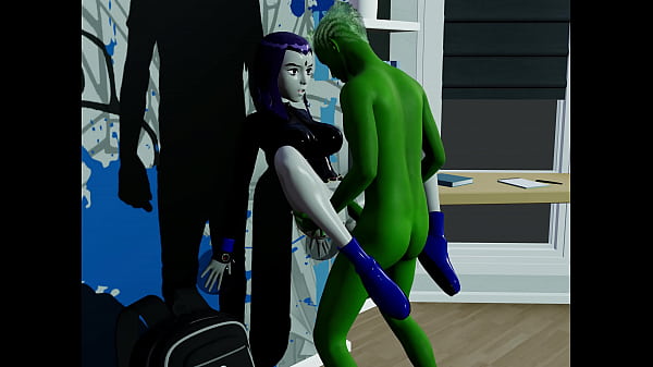 Beest Boy And Raven Angle Three thumbnail