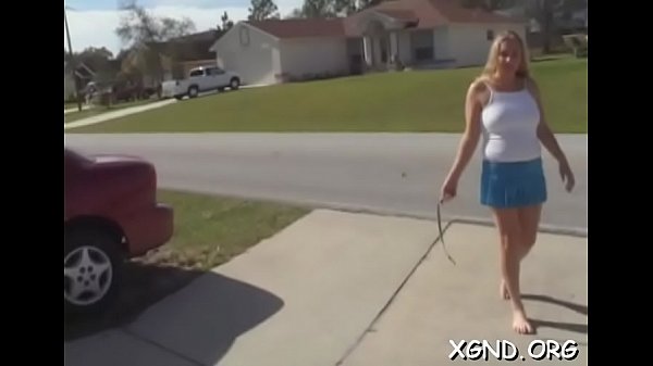 Classy busty blonde girlie Sasha fucks so nicely 