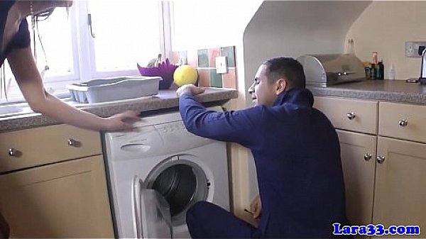 Nonton Uk Mature In Stockings Fucks Repair Man thumbnail