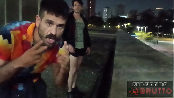 Two Brazilian Guys Having Outdoor Sex In Public thumbnail