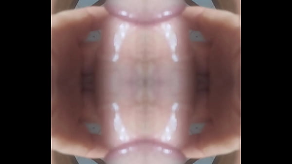 Smart Mirror App Gives Quadrant Effect Mirror Images Of Masturbation Of My Cock Poking Through A Hole Between Buttons Of My Blue And White Check Shirt Ending In An Orgasm Dripping Strands Of Semen thumbnail