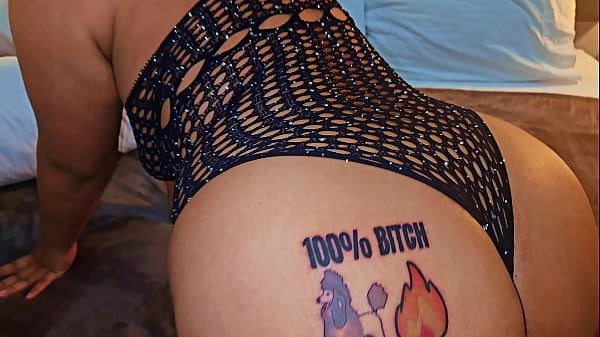 Hot wife shows off her new body tattoos. The Latina slut permanently marked her body so everyone knows she is a bitch shared by her cuckold husband. Sexual, explicit, and kinky tattoos