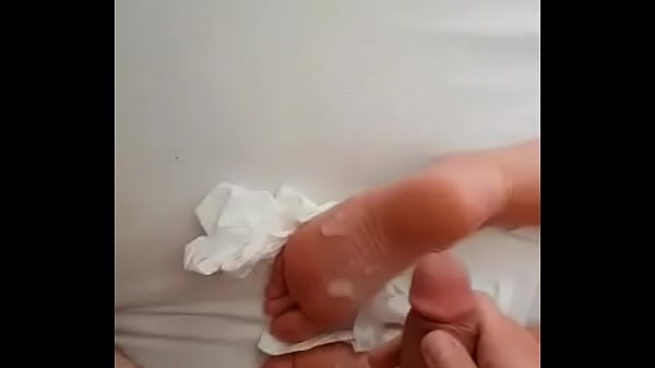 Girlfriends Feet, First Time I Have Cum On Feet thumbnail