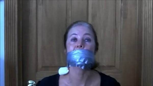 Mature Female Runner Mouth Stuffed With Pantygag And Tape Wrapgagged Tight! thumbnail