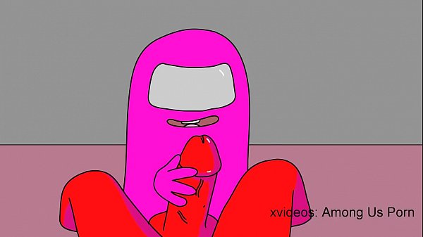 Among us porn - Pink SUCK a RED DICK