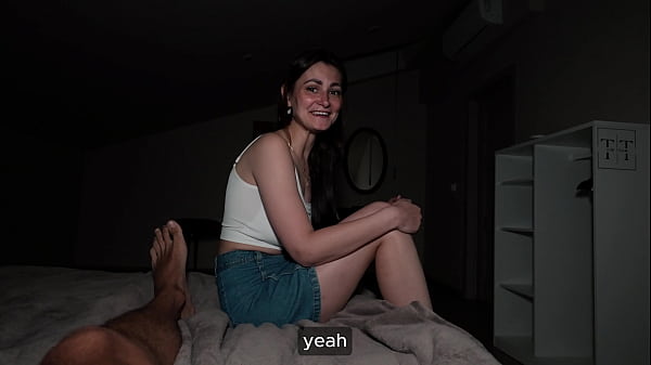 Nonton Step-sis Scared By Thunder And Comes To Seek Solace On Step-bro's Cock thumbnail