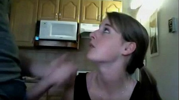 Teen Girl Blowjob In The Kitchen thumbnail