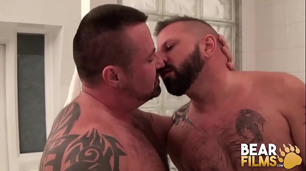 Bearfilms Bottom Bear Cums While Bear Pounded thumbnail