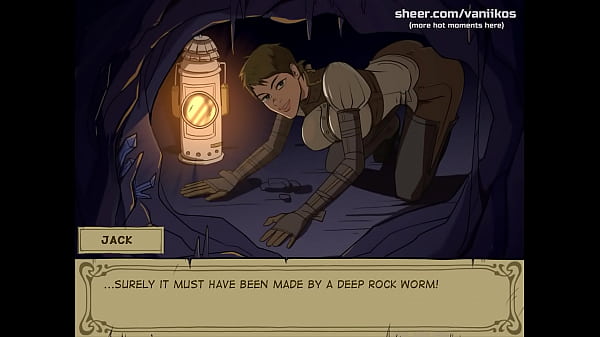 Witch Hunter Trainer | Short haired teen with big tits and a perfect big ass jerks off dwarf'_s cock and tastes his cum | My sexiest gameplay moments | Part #10
