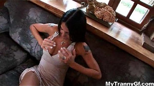 Tattoed Shemale Fucked By Dude thumbnail