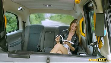 Cute Brunette Student gets an Extra Lesson in Fucking - Fake Taxi