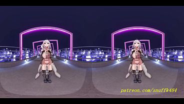 VR180 mmd Noel Dance 3d hololive Hentai