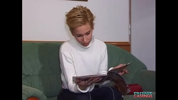 Melinda teen and blonde in the private casting's couch