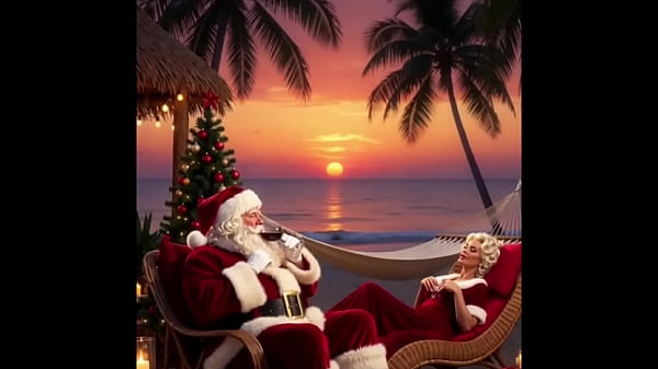 Papai Noel E Mam&atilde;e Noel Muito Sexy Na Praia Se Deliciando Coc&ocirc; thumbnail