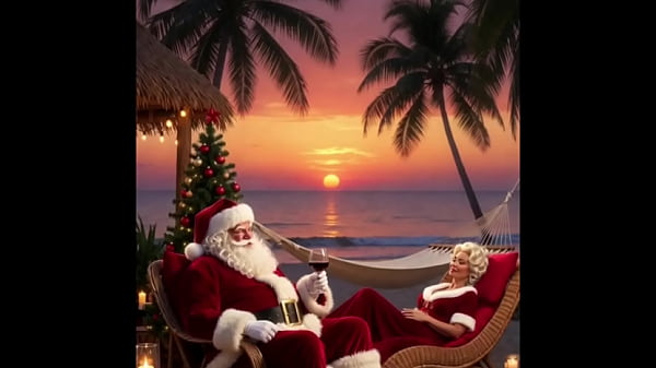 Nonton Papai Noel E Mam&atilde;e Noel Muito Sexy Na Praia Se Deliciando Coc&ocirc; thumbnail
