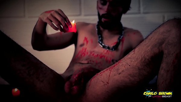 Horror Porn Candle Wax Ritual Summon A Sex Demon And Loud Cumshot Halloween thumbnail