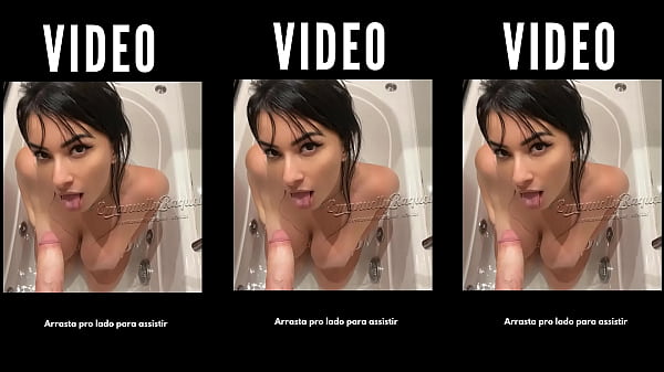 Sexy Pretty Face Brunette Giving A Pov Blowjob To A Guy In The Jacuzzi thumbnail