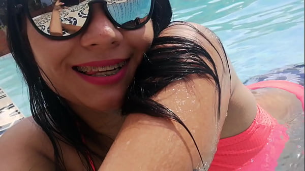 TS Angelique – After lunch break in a pool