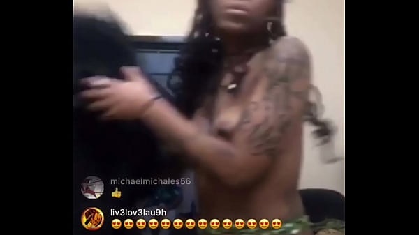 Instagram Live Tanned Blonde Stripping Nipple Slip Tits Out Nude thumbnail