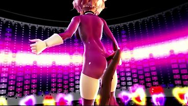 Mmd animation by mm3077 pink cat