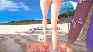 Makima Bikini Fucked On The Beach - Chainsaw Man | & Pov On On Sheer & Ptrn: Fantasyking3 thumbnail