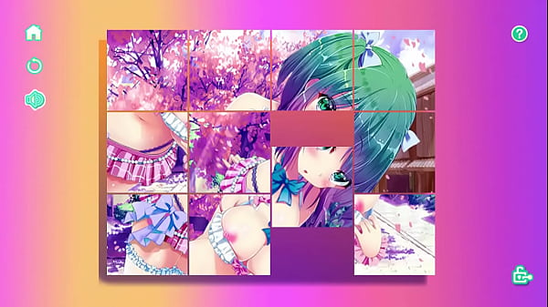 Hentai horny anime girls game