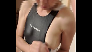 【個人撮影】素人の人妻に競泳水着を着させてぶっかけ video thumbnail
