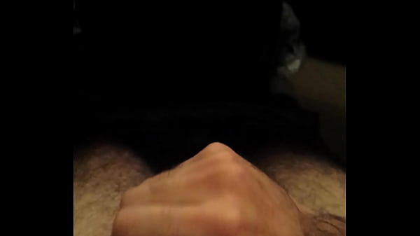 having a wank !