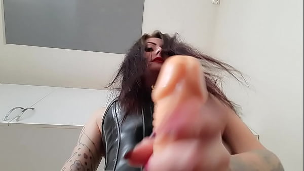 Nonton Joi/ Cei. Mistress With A Strapon Will Teach You How You Should Jerk Off Your Little Friend. Handjob Instruction thumbnail