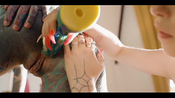 Tattoo Lesbians Anal Extreme - Anuskatzz Squirt All Over Eden Ivy - Toys, Gapes, Atm thumbnail