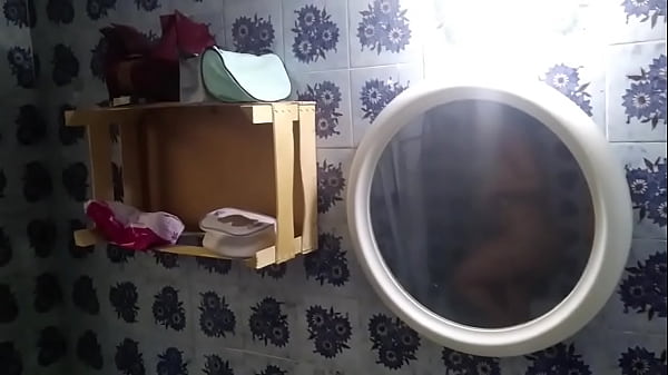 Bathroom Catch On My Step Sister With Hidden Cam thumbnail