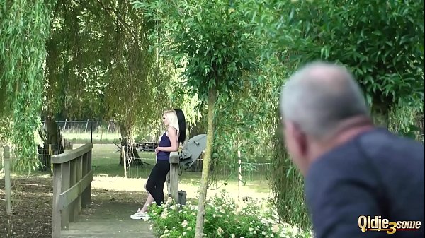 Old Young Threesome Grandpa Fucks Babes Hardcore With Cumshot Spit And Swap thumbnail