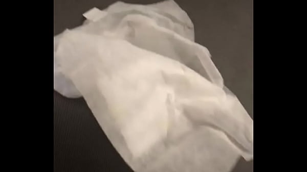 SIL hidden maxi pad wrapper. Made me hard as a rock watching her walk around knowing what pad she was wearing and she didn&rsquot suspect a thing