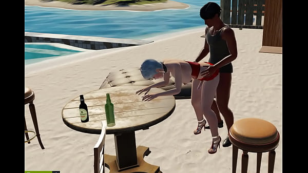 Sissy Damla Kendi Mekanında Esmer Delikanlıya Arkadan Veriyor thumbnail