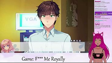 Vtuber LewdNeko Plays F*** Me Royally Part 4