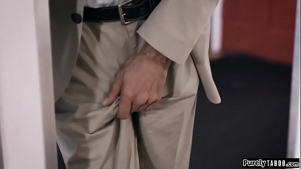 Stepdad watches stepteen being seduced by his student.When she sees hes watching he explains he caught her dealing and she needs to lick her or hes turning her in.His stepteen licks and sees his dick out.He joins and he fucks her while shes asslicked 