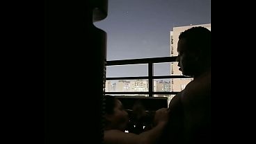 My stepbrother throws his huge load_of cum on my face -amateur couple- nysdel